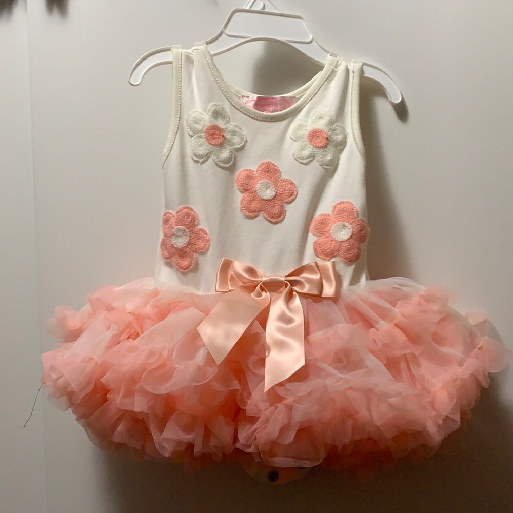 Baby dress/bodysuit! Like new!